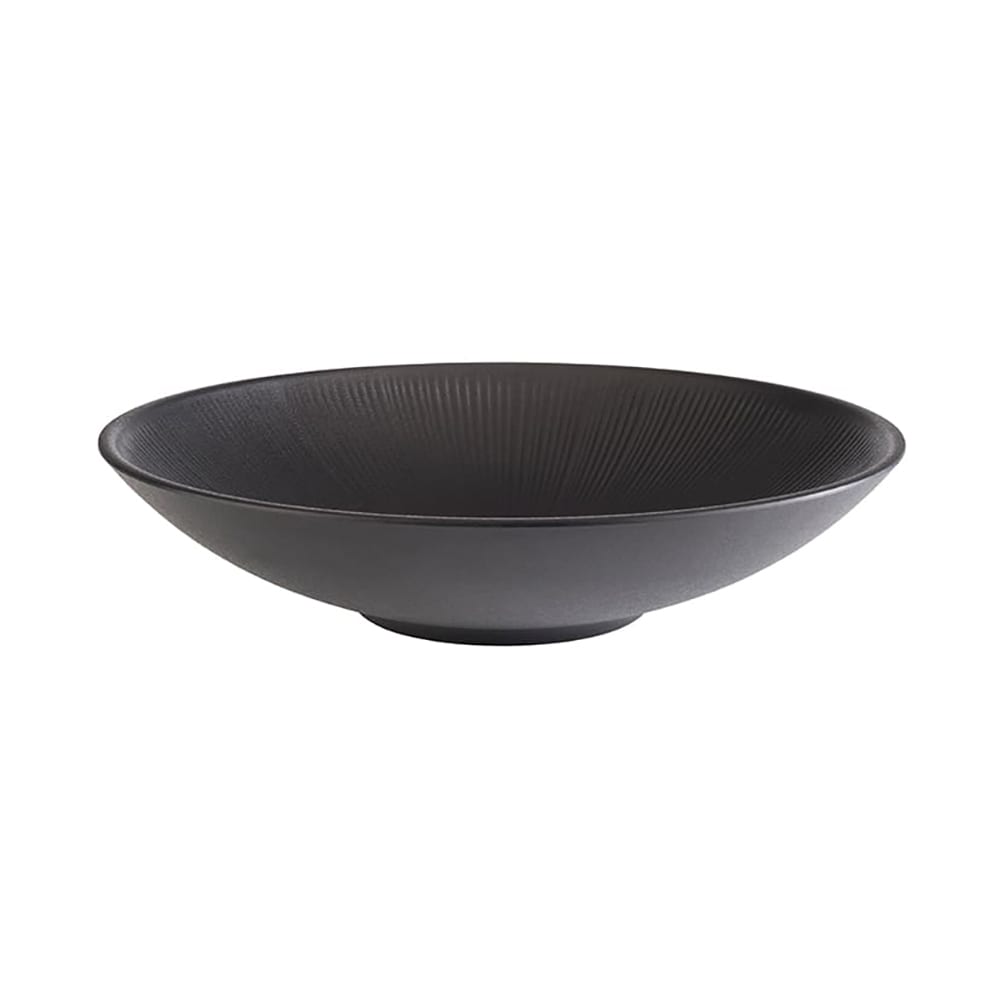 634-APS85062 74 oz Round Melamine Ramen Bowl, Black