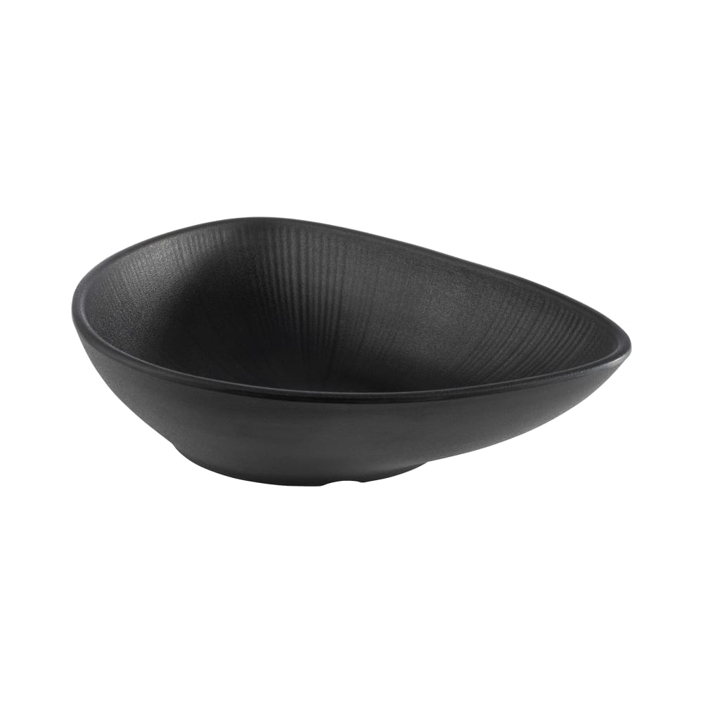 634-APS85077 27 oz Oblong Melamine Bowl, Black