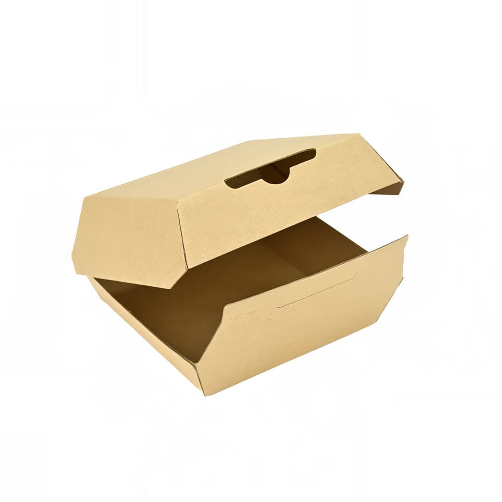 909-RFBRSWL #ReadyFresh® Sandwich Container - 6 1/4" x 5 1/2" x 2 11/16", Kraft