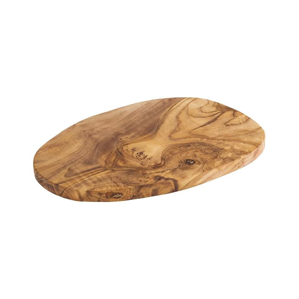 634-APS00905 Oval Serving Board - 10" x 6 1/2", Olive Wood
