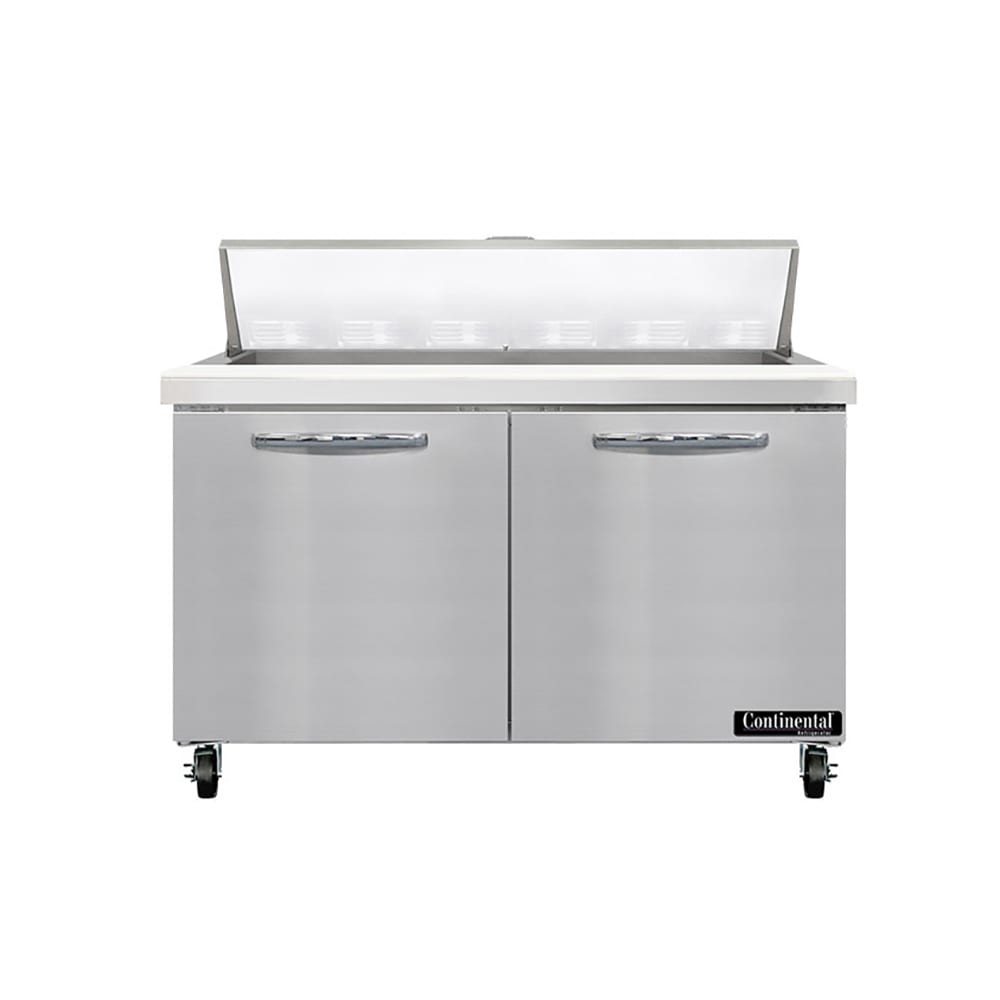 160-SW48N12 48" Sandwich/Salad Prep Table w/ Refrigerated Base, 115v