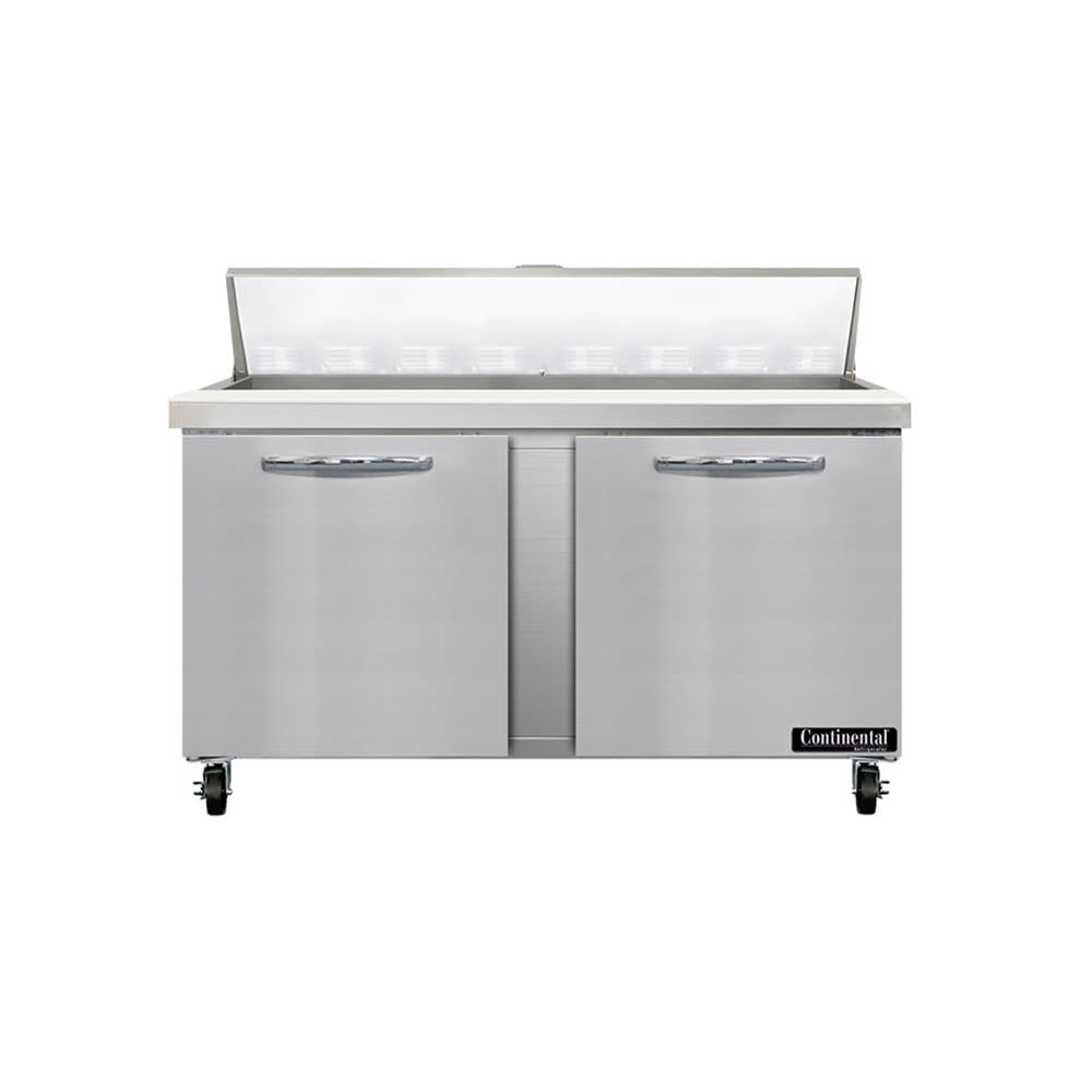 160-SW60N16 60" Sandwich/Salad Prep Table w/ Refrigerated Base, 115v