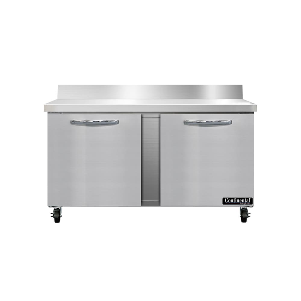 160-SW60NBS 60" Worktop Refrigerator w/ (2) Sections, 115v