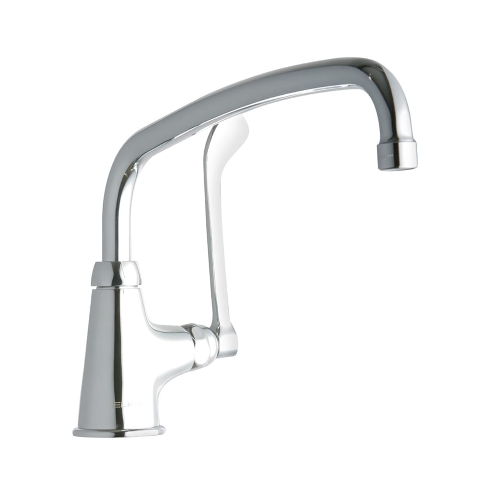 Elkay LK535AT14T6 Deck Mount Pantry Faucet w/ 14" Arched Swing Spout & 6" Wrist Blade Handles