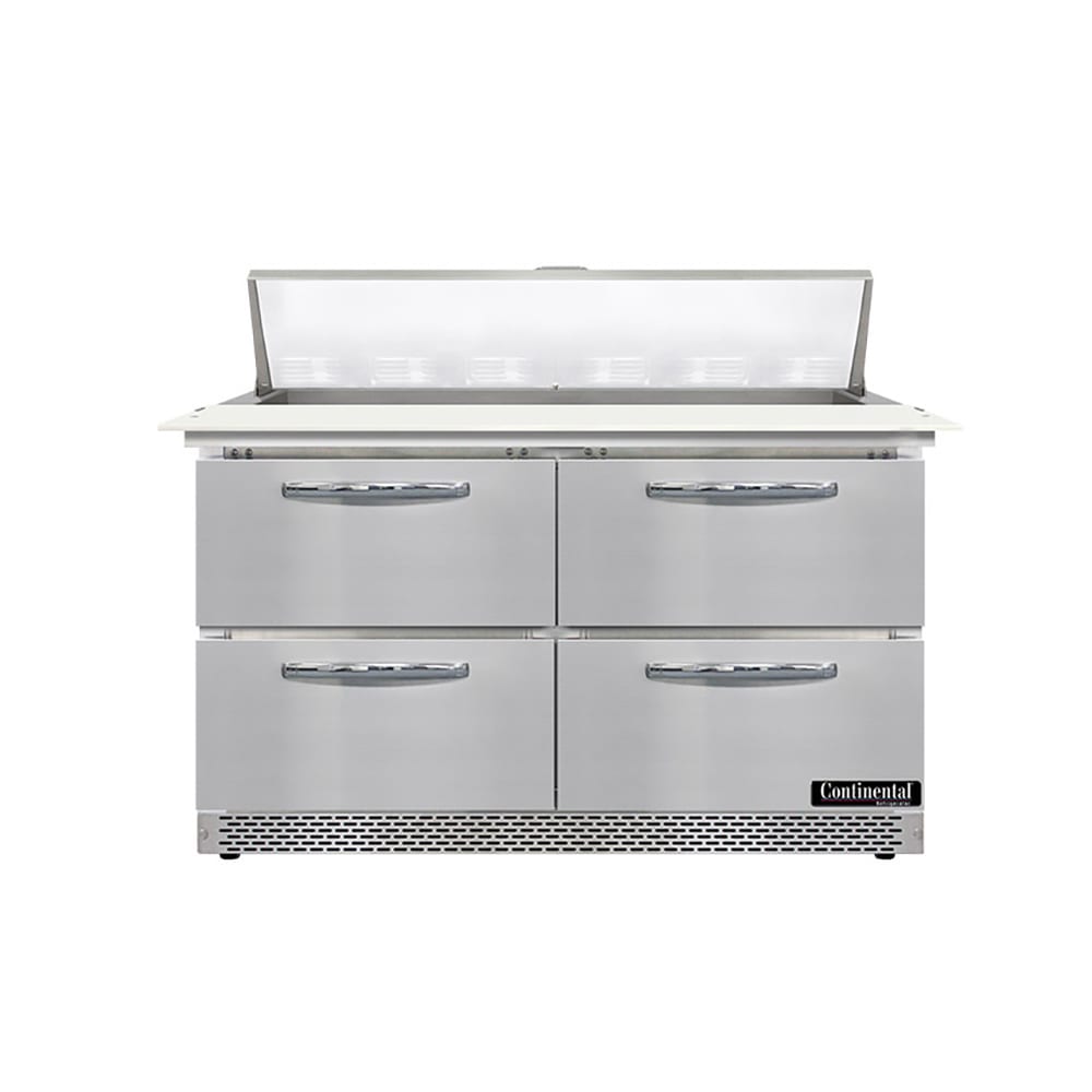 160-SW48N12CFBD 48" Sandwich/Salad Prep Table w/ Refrigerated Base, 115v