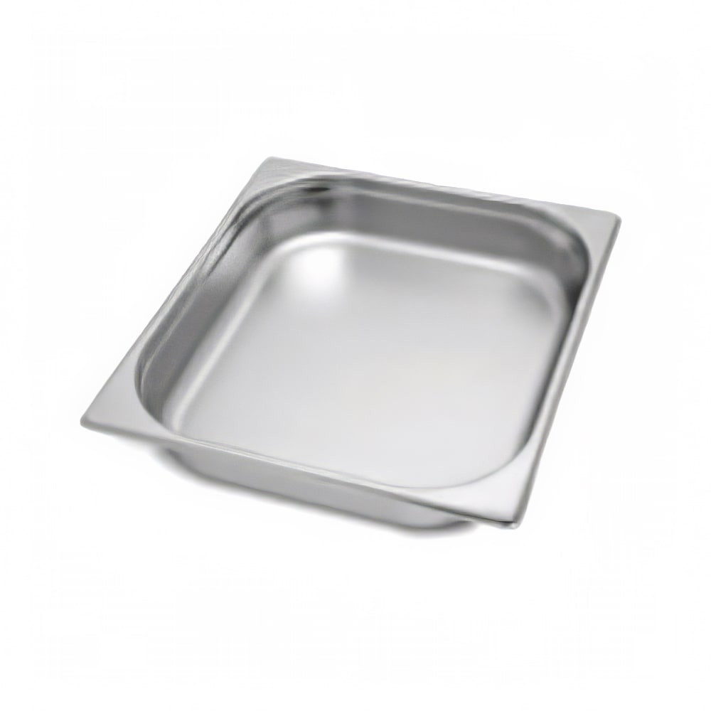 Eastern Tabletop 3914FP 6 qt Square Chafer Food Pan, Stainless