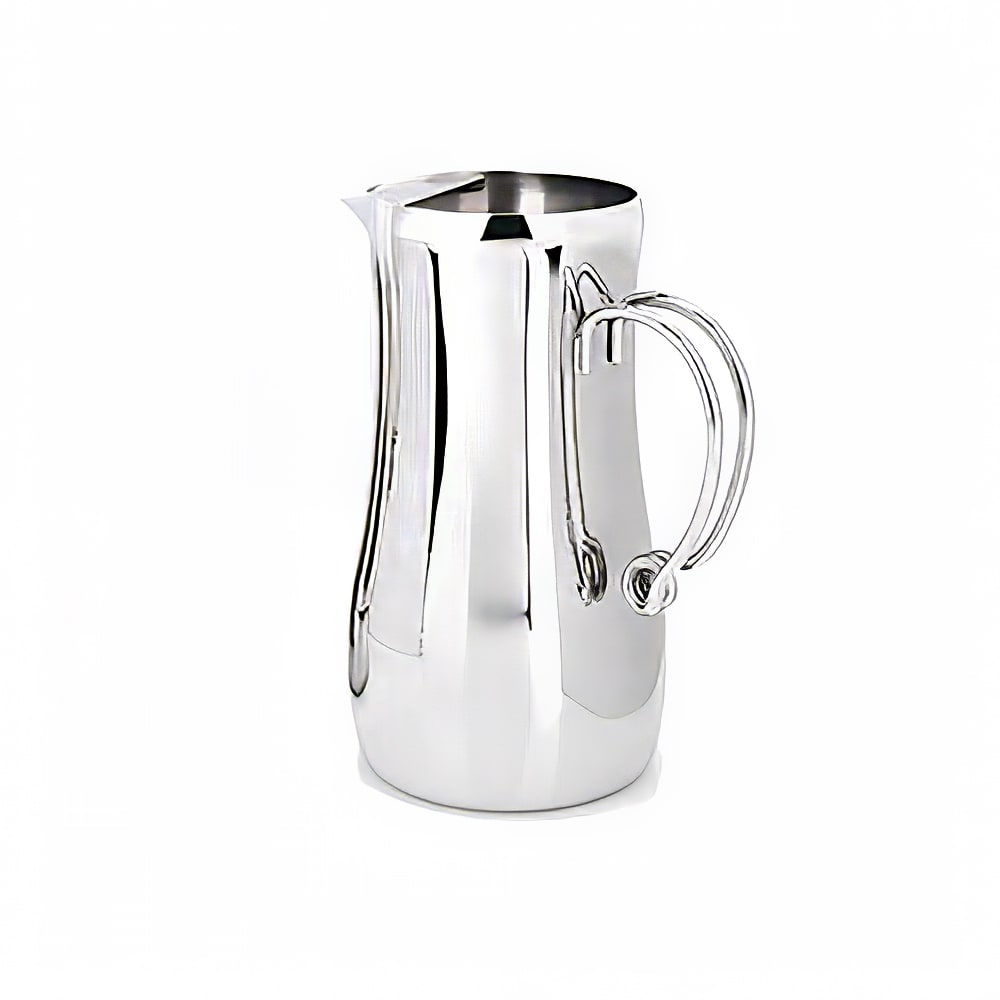 969-7430 64 oz Ballerina Water Pitcher, Stainless Steel