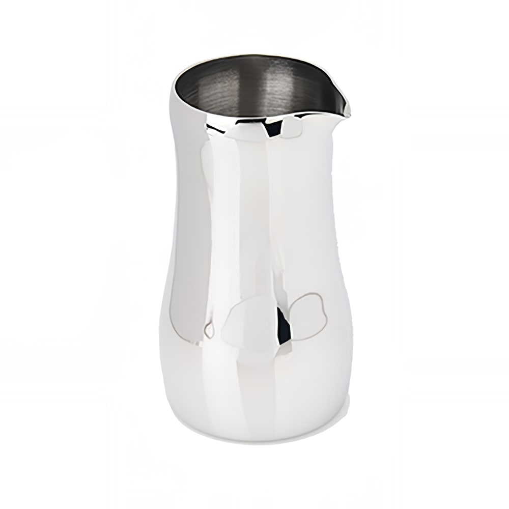 969-7332 10 oz Ballerina Modern Creamer - Stainless Steel, Silver