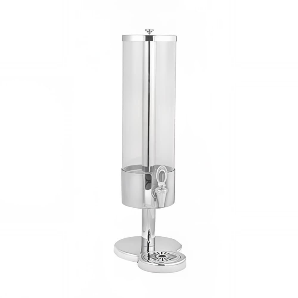 Eastern Tabletop 7523 3 gal Beverage Dispenser w/ Ice Chamber - Plastic Container, Stainless Base