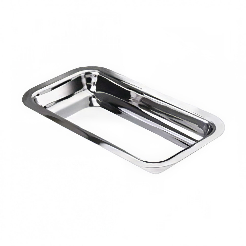 Eastern Tabletop 7670 11" Rectangular Cutlery Holder - Stainless Steel