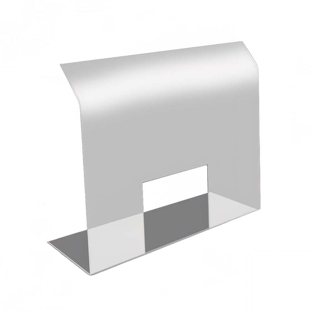 969-8582AC316 Tabletop Partition Shield w/ Cut Out Window - 36"W x 24"H, Polycarbonate,...