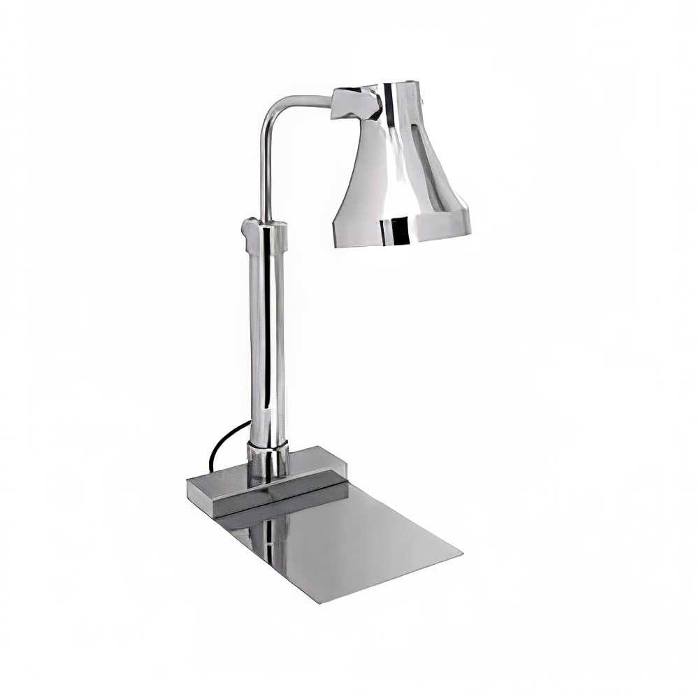 969-9601 8 1/2" Countertop Heat Lamp w/ Adjustable Arm - 1 Bulb, Built In Toggle Switch, 120...