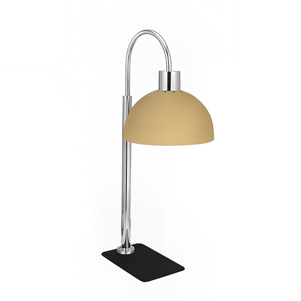 969-9618RZ 11 1/2" Countertop Heat Lamp w/ Adjustable Arm- 1 Bulb, Built In Toggle Switch, 1...