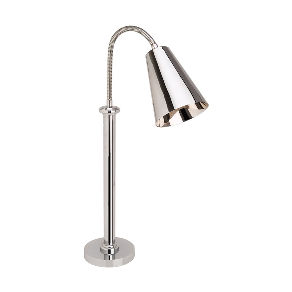 969-9641 6" Countertop Heat Lamp w/ Adjustable Arm - 1 Bulb, Built In Toggle Switch, 120v