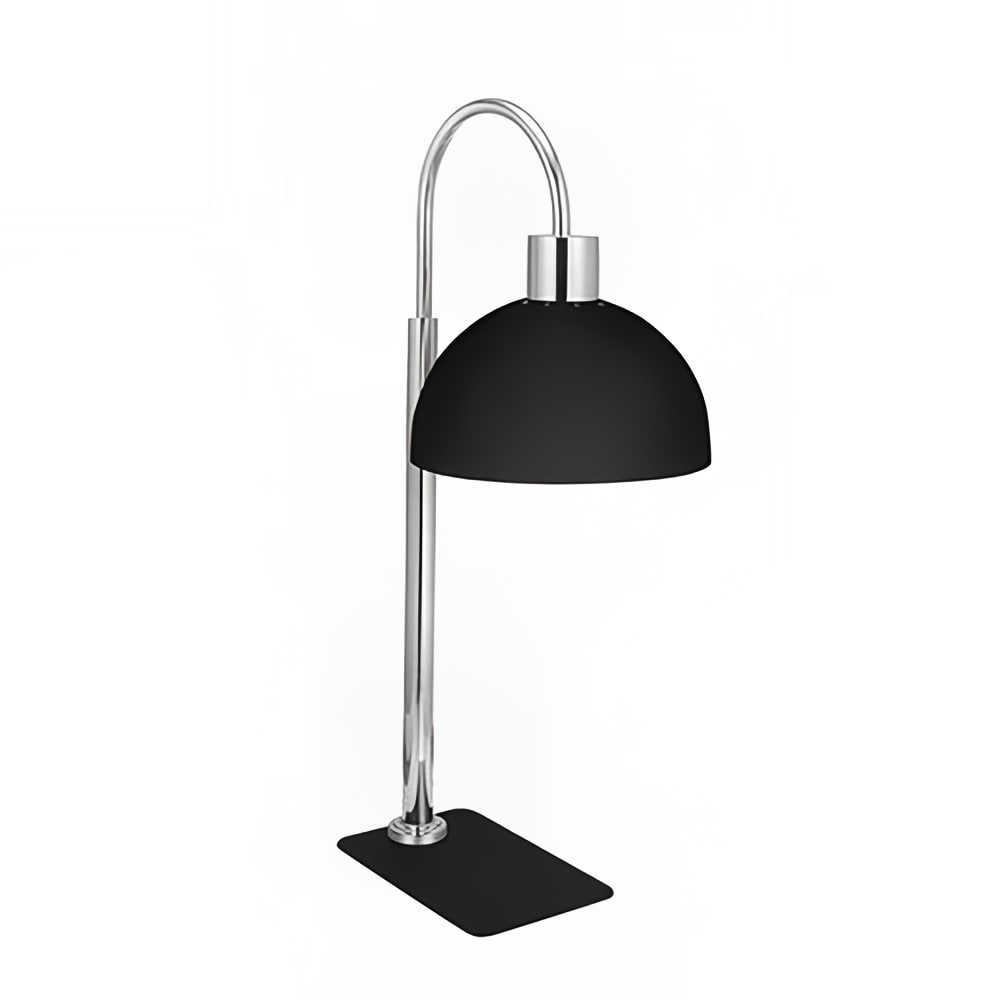 969-9618MB 11 1/2" Countertop Heat Lamp w/ Adjustable Arm- 1 Bulb, Built In Toggle Switch, 1...
