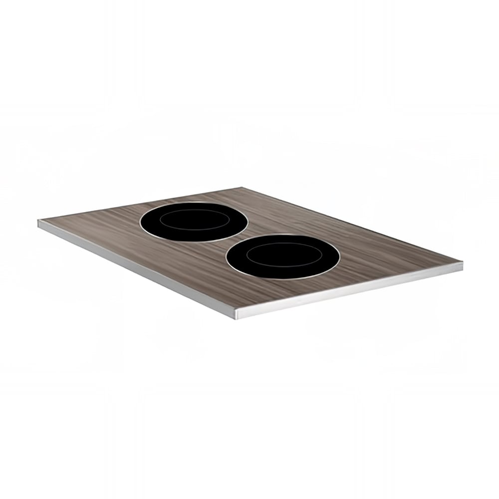 969-ST59802INDG Induction Tile w/ (2) Burners - 31 7/16" x 22 1/4", Gray, 120v