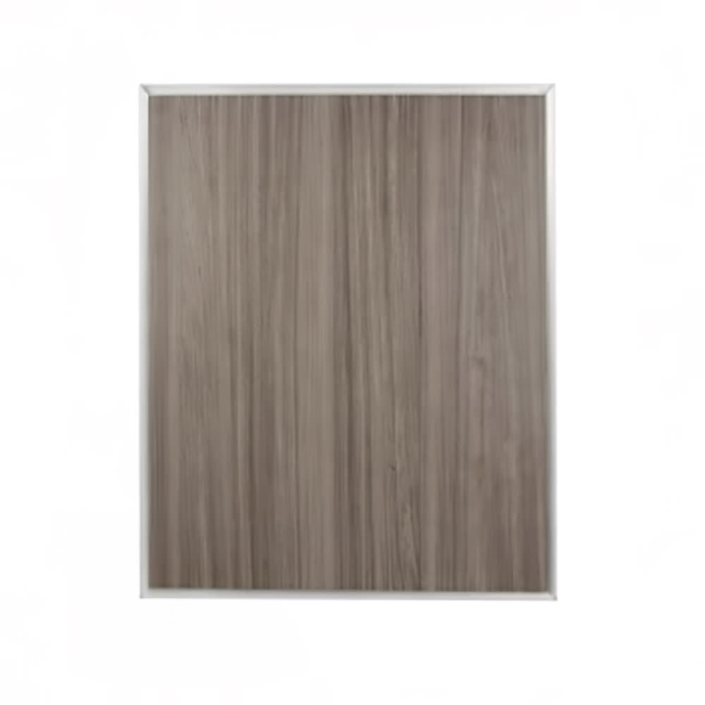 969-Z2002GGF Rectangular Front Panel - 23"L x 28"H, Gray