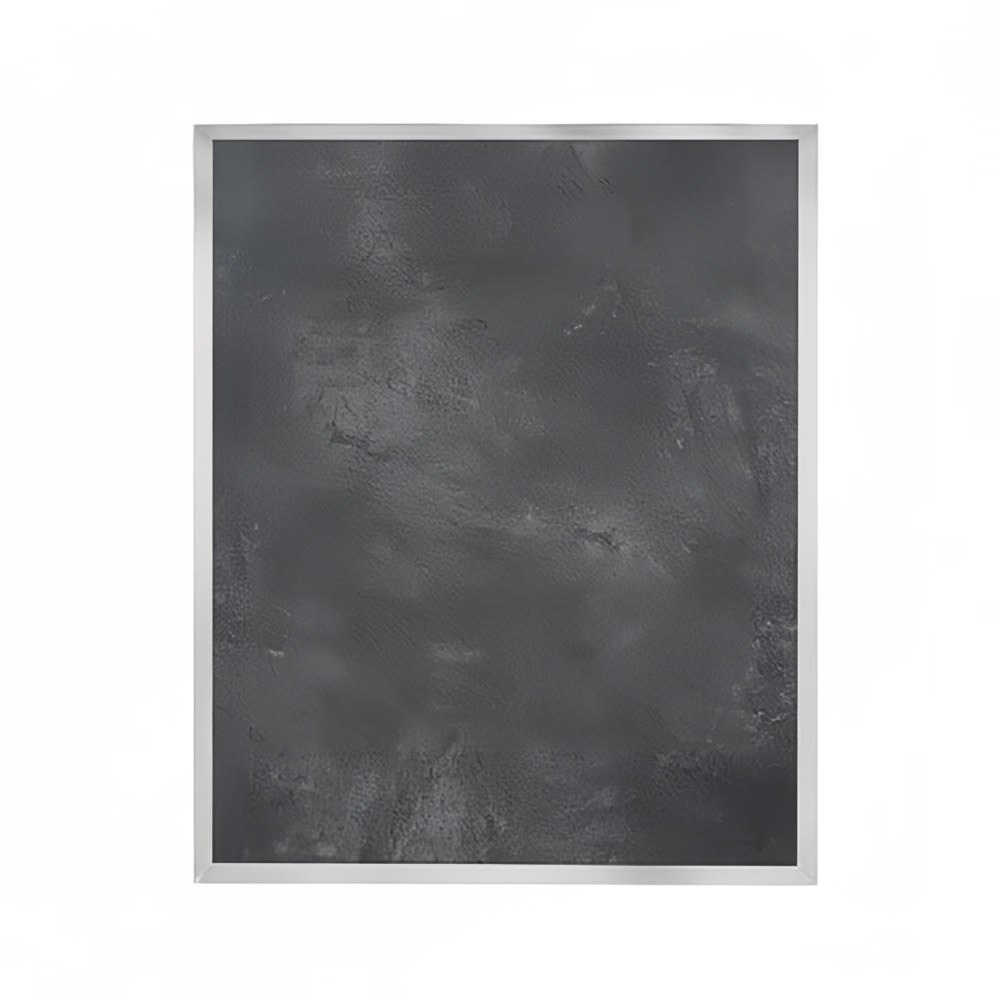 969-Z2003CF Rectangular Front Panel - 23"L x 28"H, Charcoal