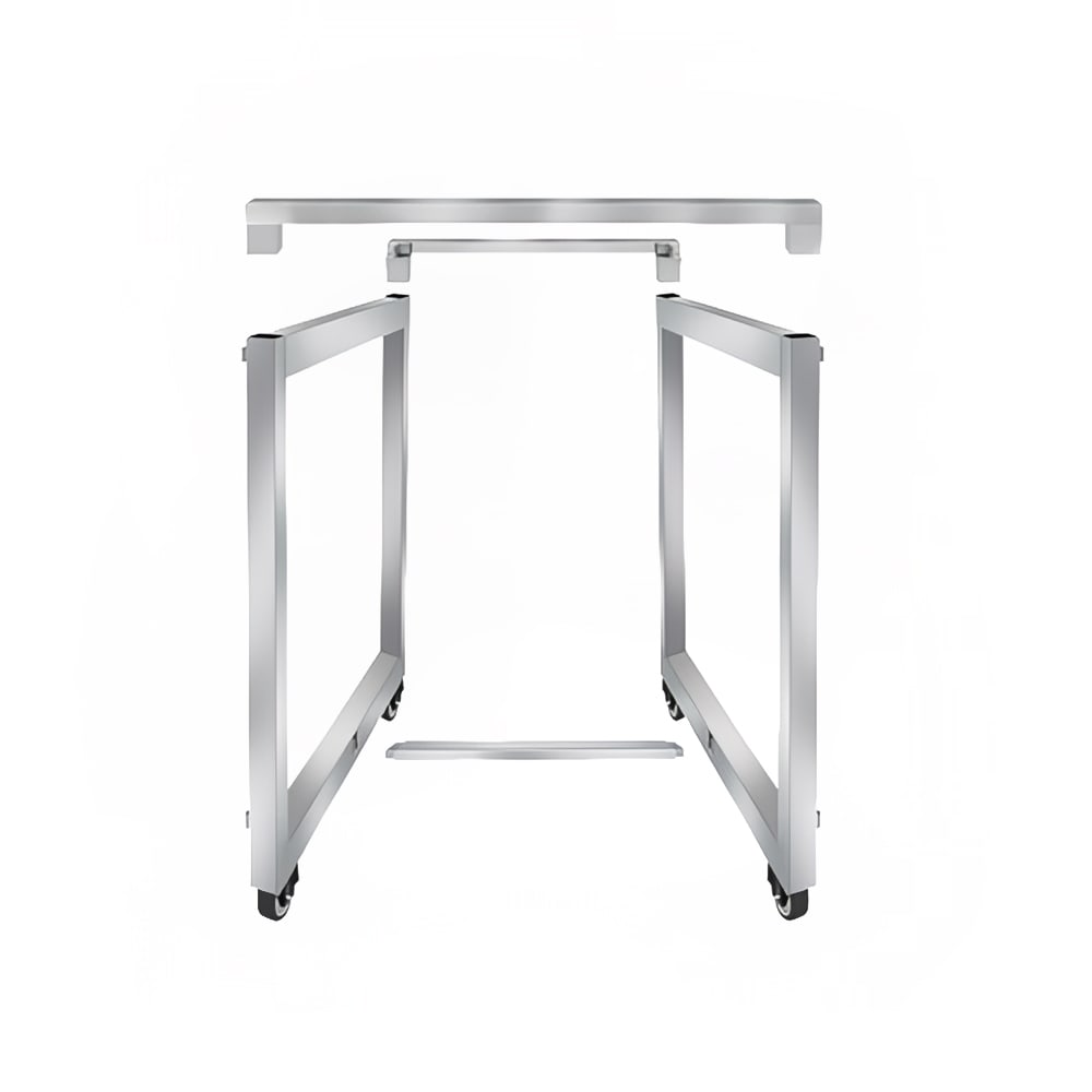 Eastern Tabletop Z2000 Rectangular Table Frame - 22"L x 31"Wx 32"H, Stainless Steel