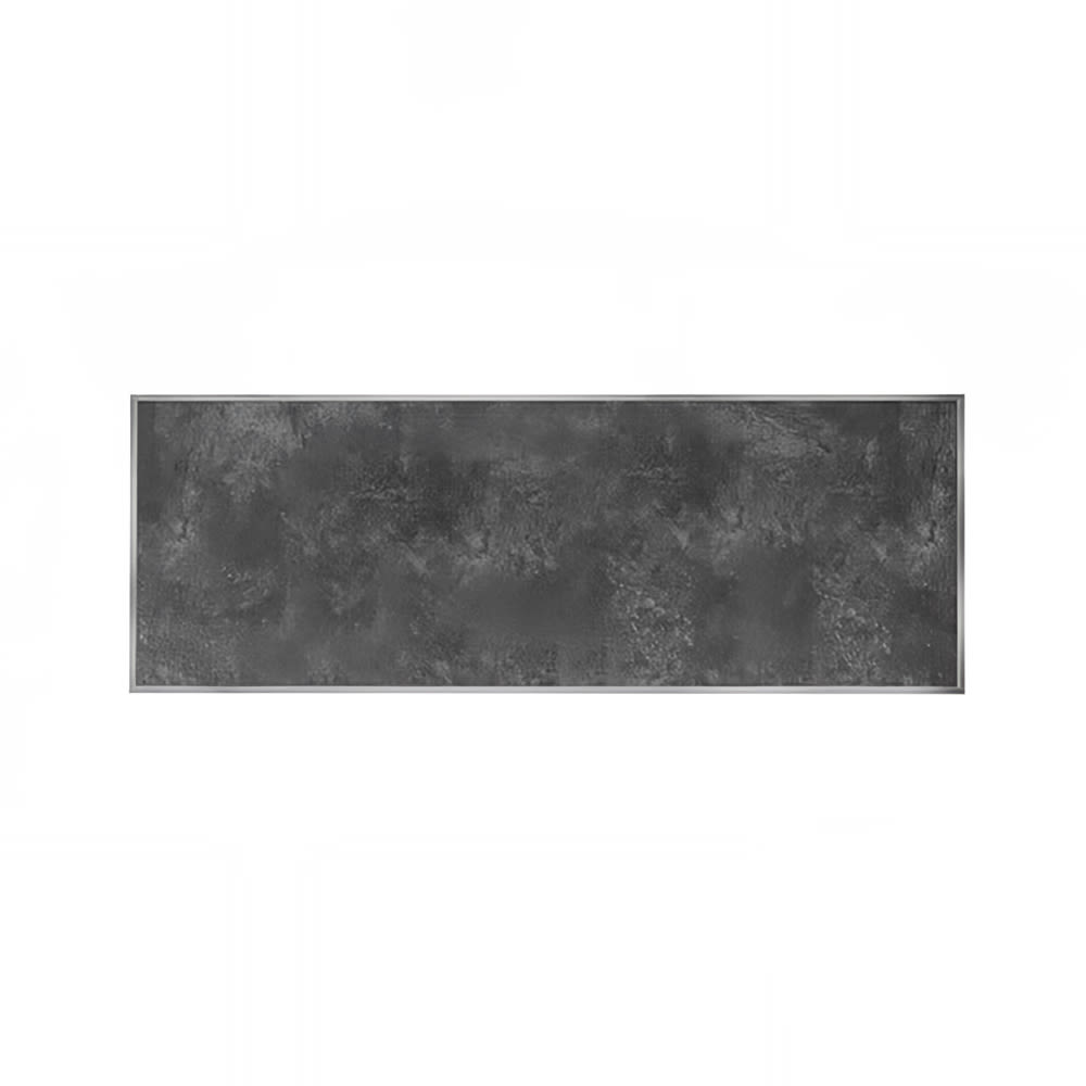 Eastern Tabletop Z2023CF Rectangular Front Panel - 68"L x 28"H, Charcoal