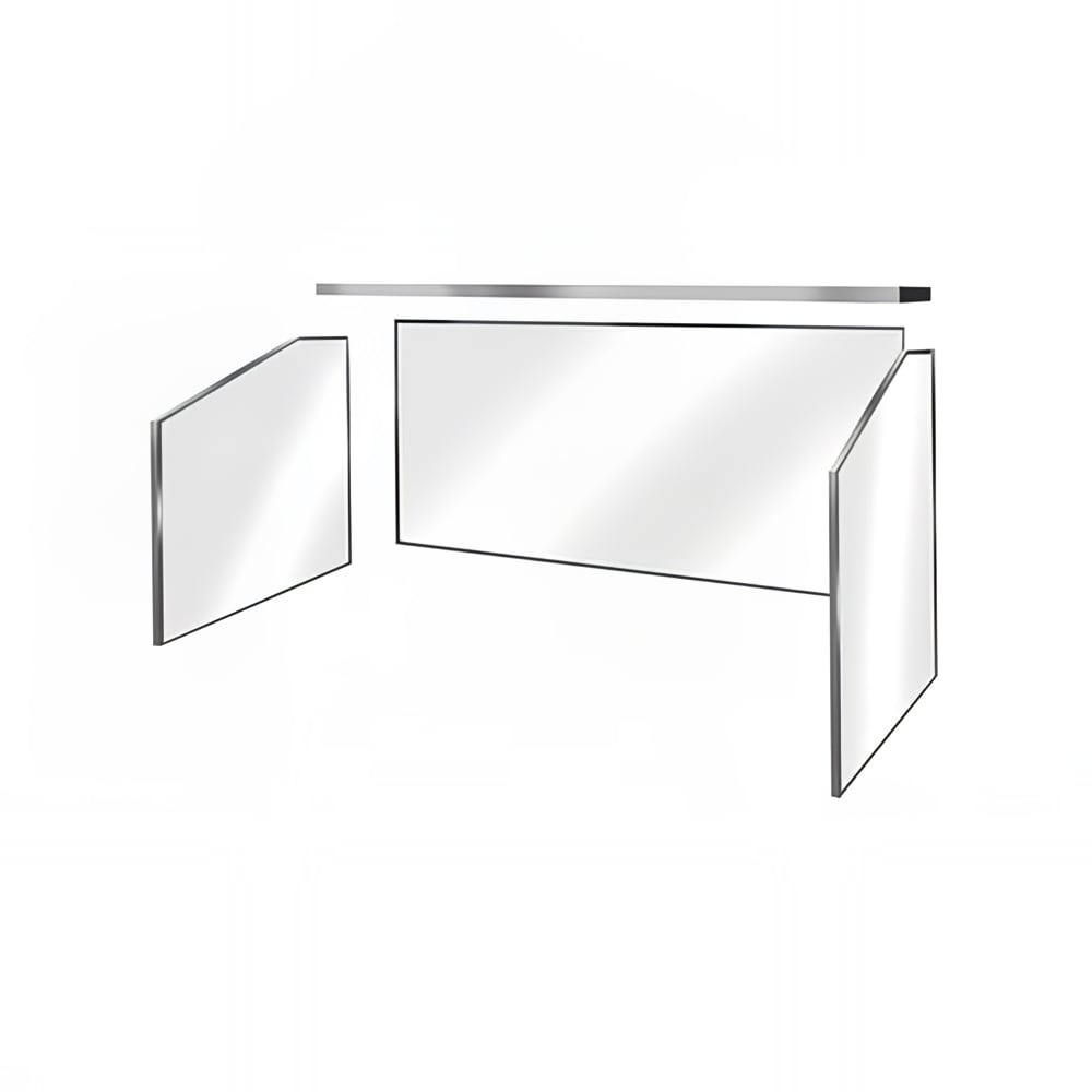 969-Z2075ST 4 Piece Panel Set for Indoor/Outdoor, Stainless Steel