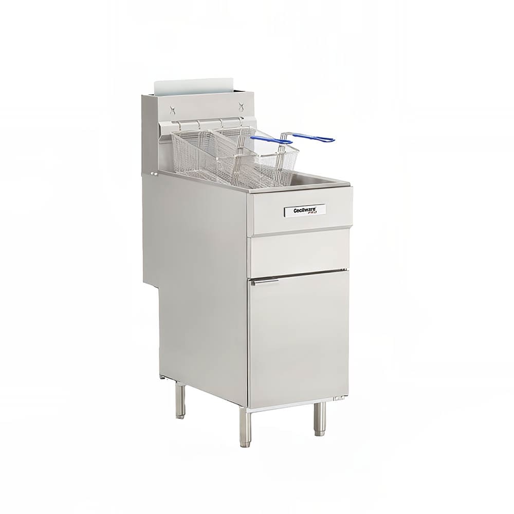 131-FMS504LP Gas Fryer - (1) 50 lb Vat, Floor Model, Liquid Propane