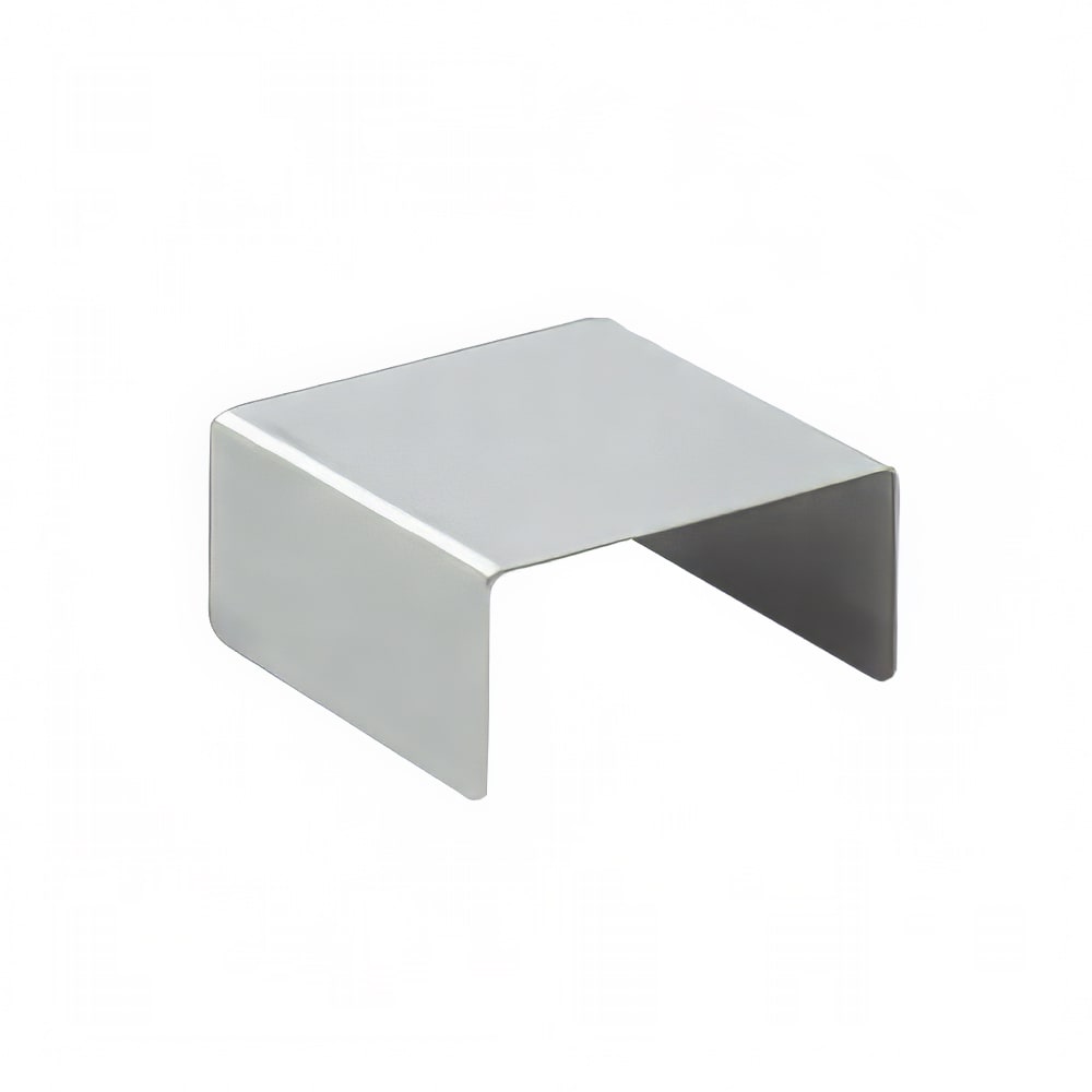 151-2392 5" Square Buffet Riser - 2"H, Stainless