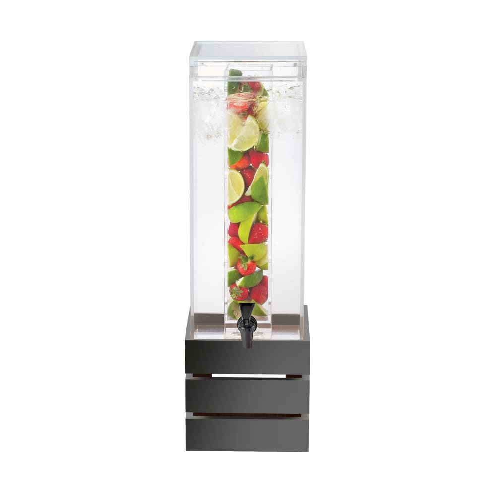 151-33013INF96 3 gal Beverage Dispenser w/ Infuser - Plastic Container, Midnight Base