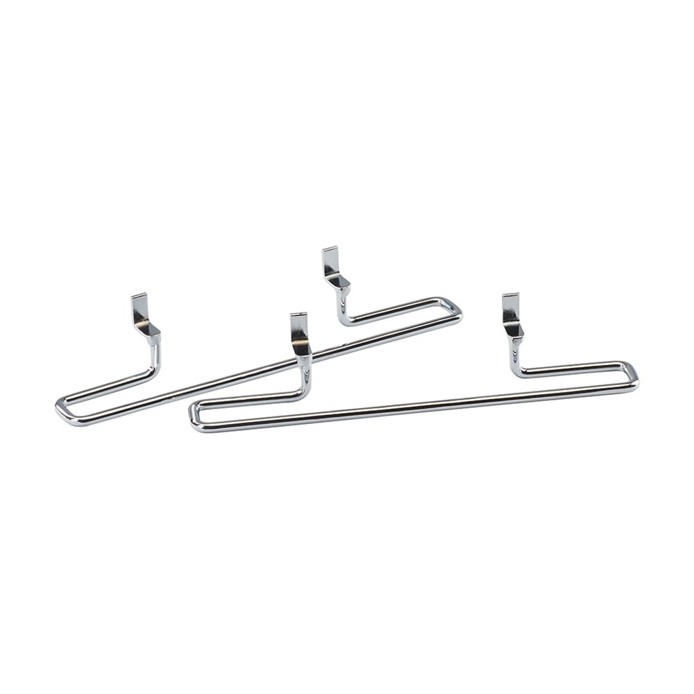 151-372349 Bracket for Buffet Risers - 12"W x 2"D, Metal, Chrome