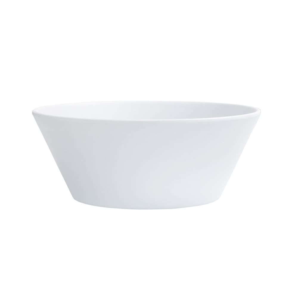 151-22392715 28 oz Round Melamine Coupe Bowl, White/Matte Finish