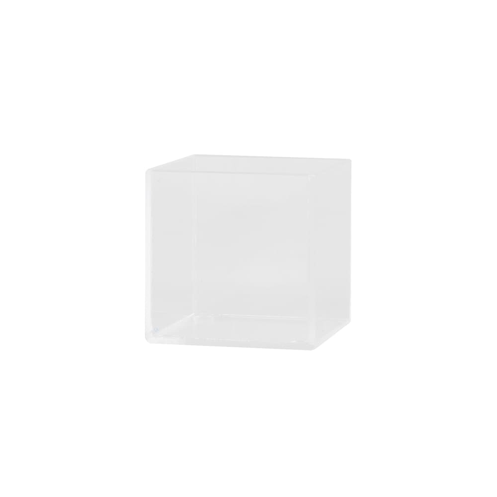 151-22313612 6" Square Display Box - Acrylic, Crystal Clear