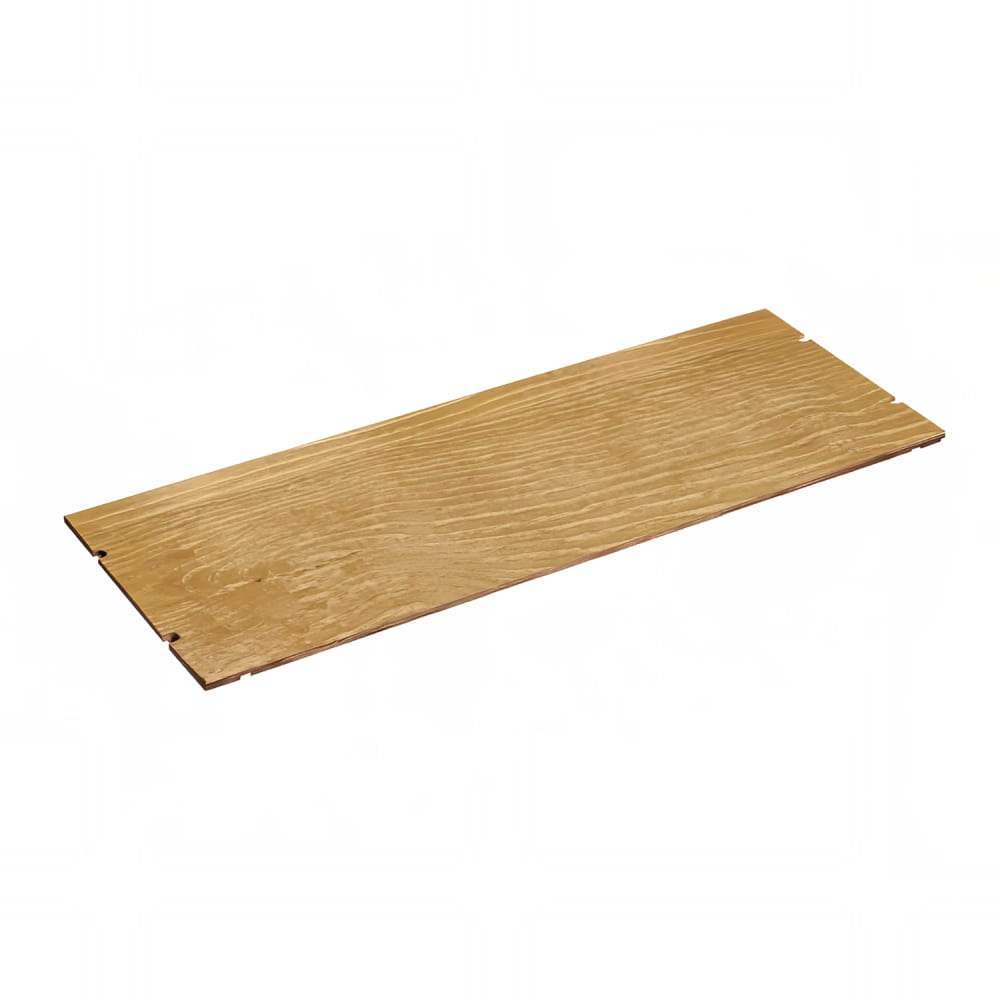 151-1435122499 Rectangular Shelf for Madera Display Risers - 24"W x 12"D, Reclaimed Woo...