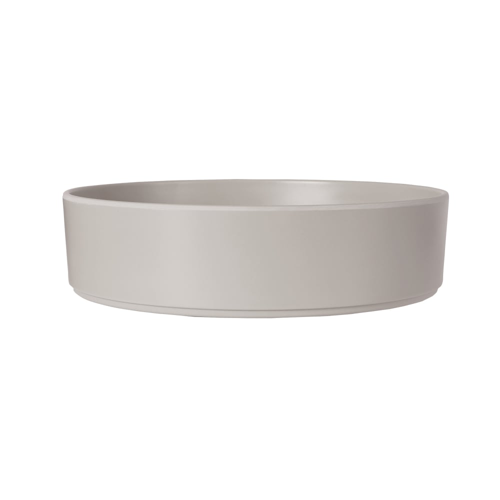 151-2201310102 10" Round Melamine Bowl, Ash