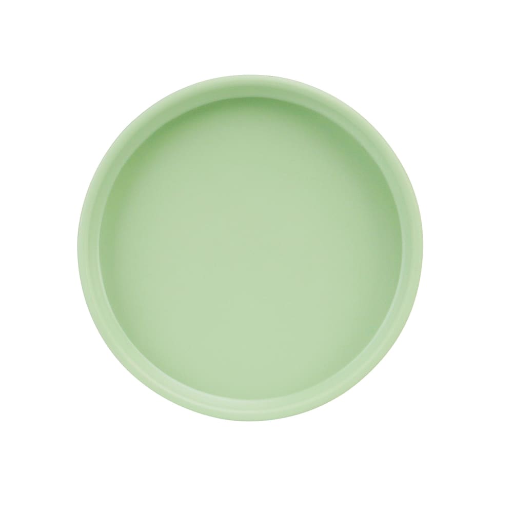 151-220266107 6" Round Melamine Hudson Plate - Matcha