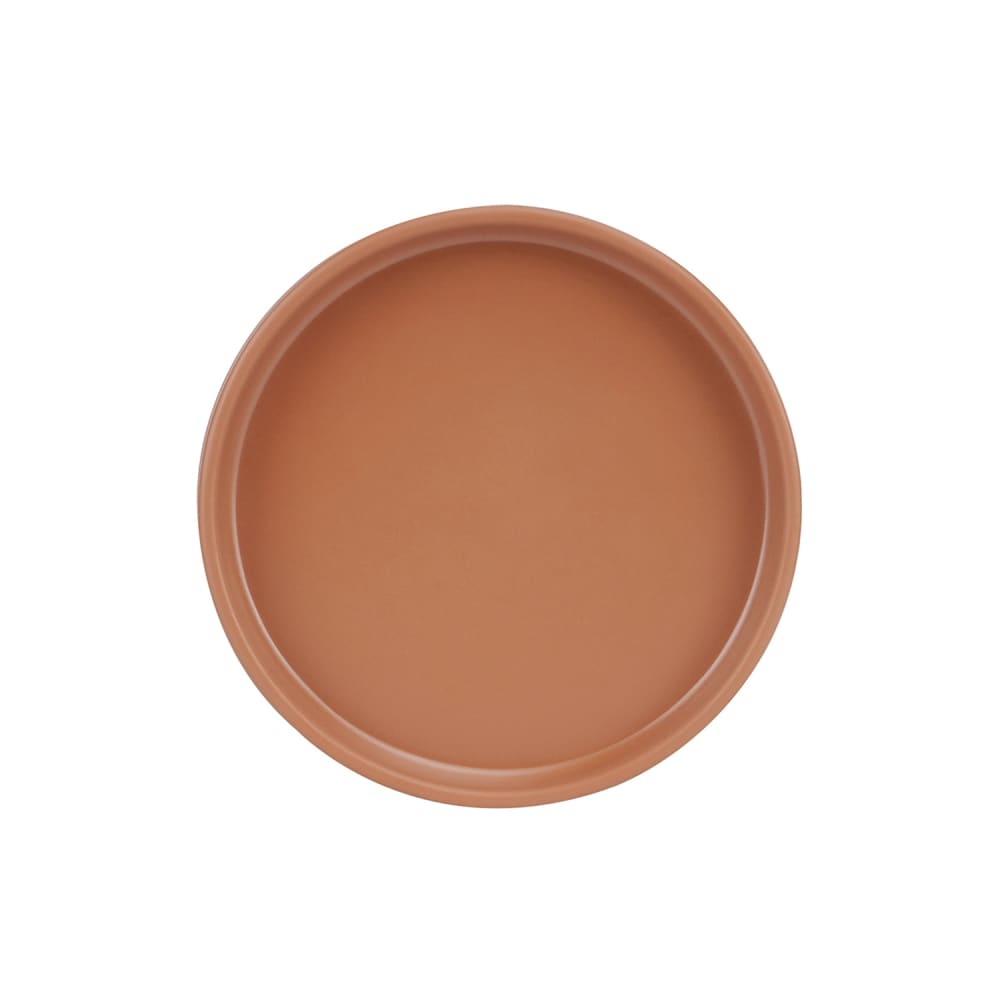 151-220266109 6" Round Melamine Hudson Plate - Terra Cotta