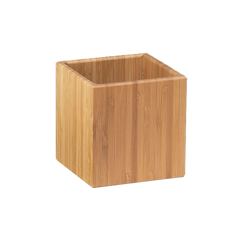151-C4X460 4 Square Jar, Bamboo