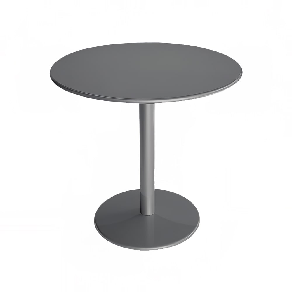185-902AIRON 32" Round Indoor/Outdoor Bistro Table - 30"H, Steel, Antique Iron