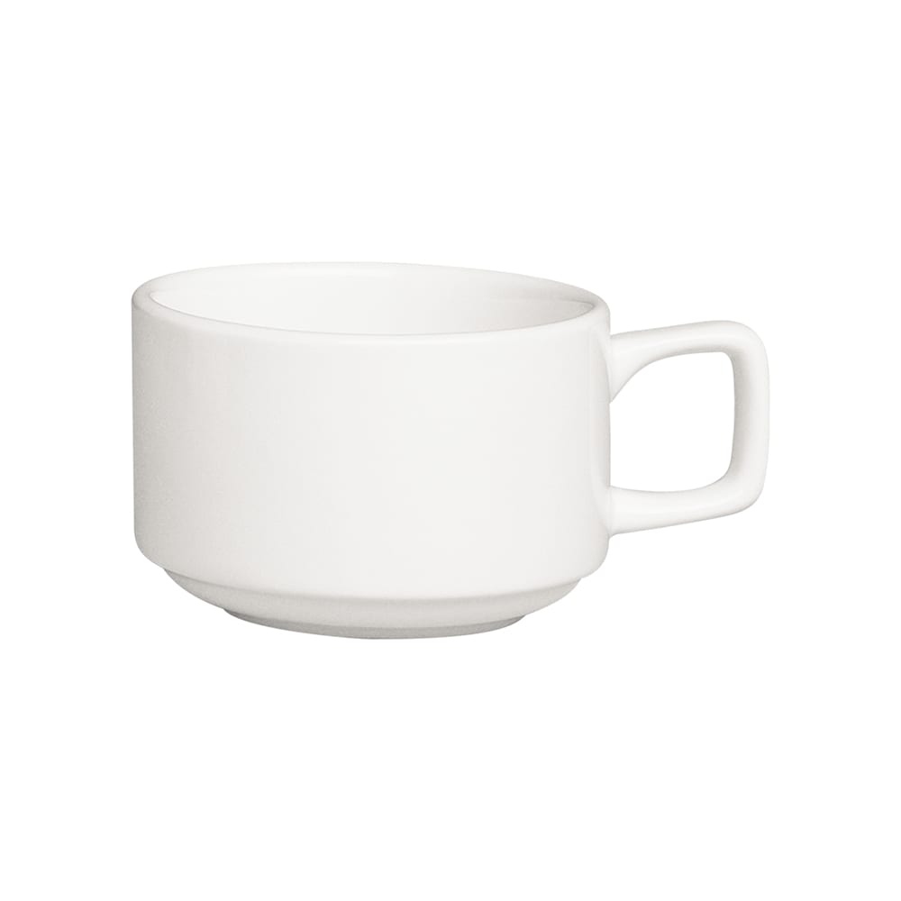 Cameo China 21060C 4 oz Imperial Stackable Espresso Cup Ceramic, White