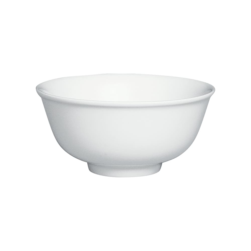 057-21099B 8 oz Imperial Rice Bowl - Ceramic, White