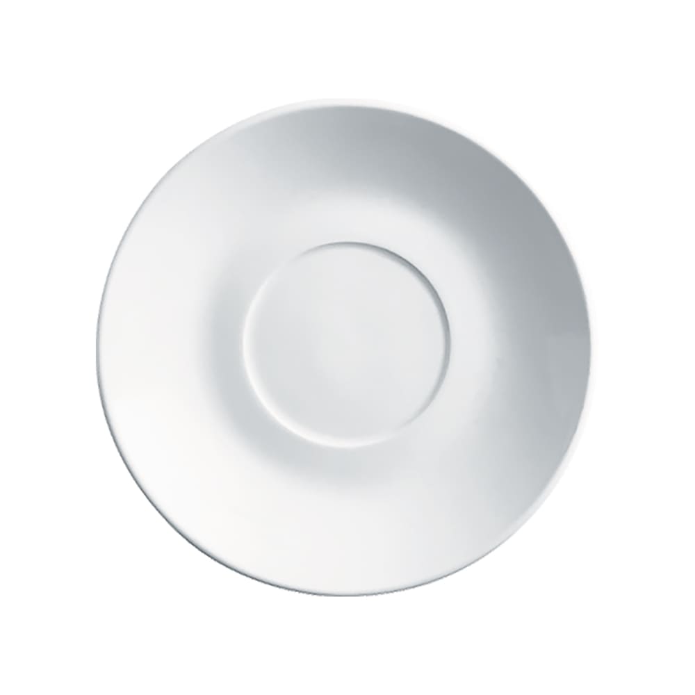 057-6102961 4 3/4" Round Dynasty Coupe Saucer for 610-1824 - Ceramic, White