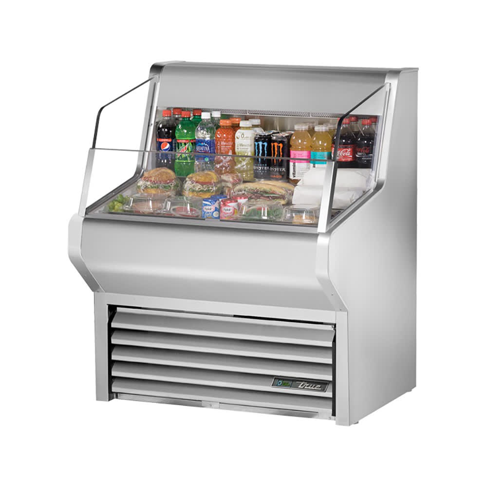 598-THAC36SHCLD 36 1/8" Horizontal Open Air Cooler w/ (3) Levels, 115v