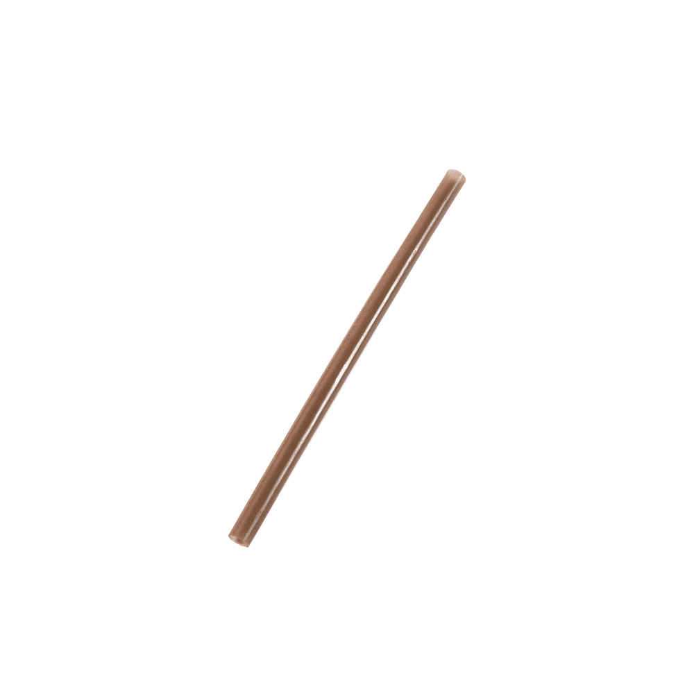 745-770290 5" Unwrapped Straws - Upcycled Agave, Brown