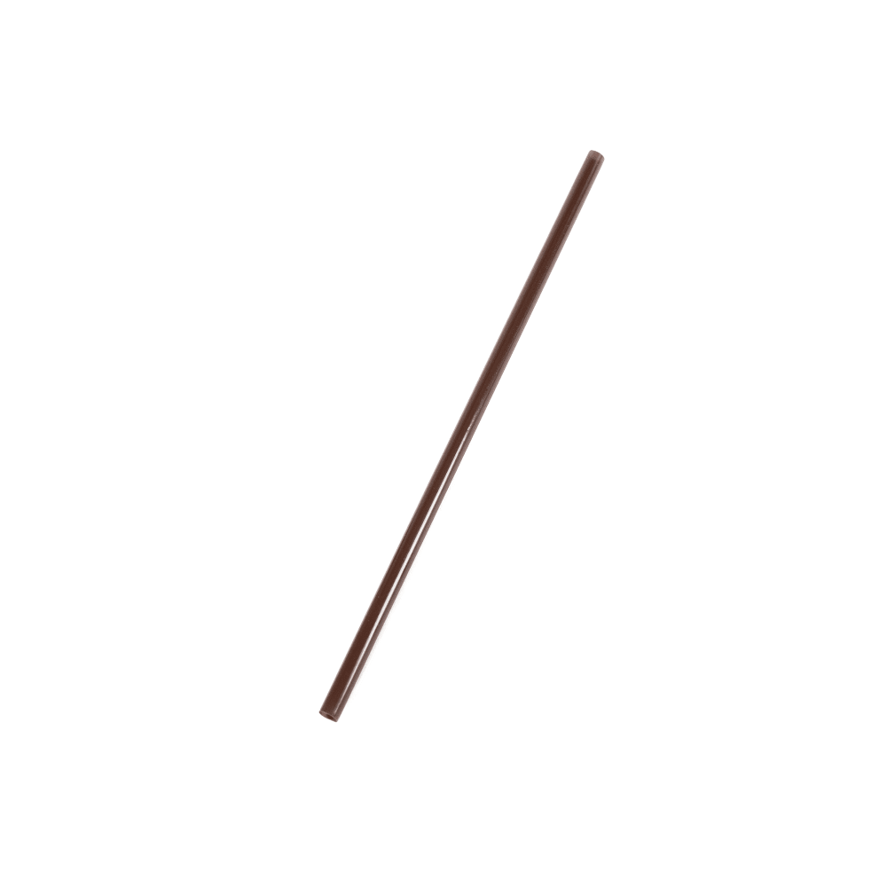 745-770292 8" Unwrapped Straws - Upcycled Agave, Brown