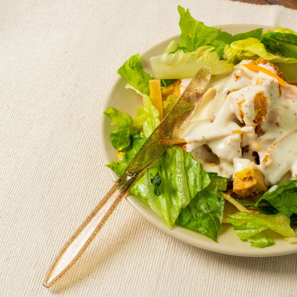 Sustainable Agave KNAGAVE1KUNW Disposable Knife Upcycled Agave, Brown