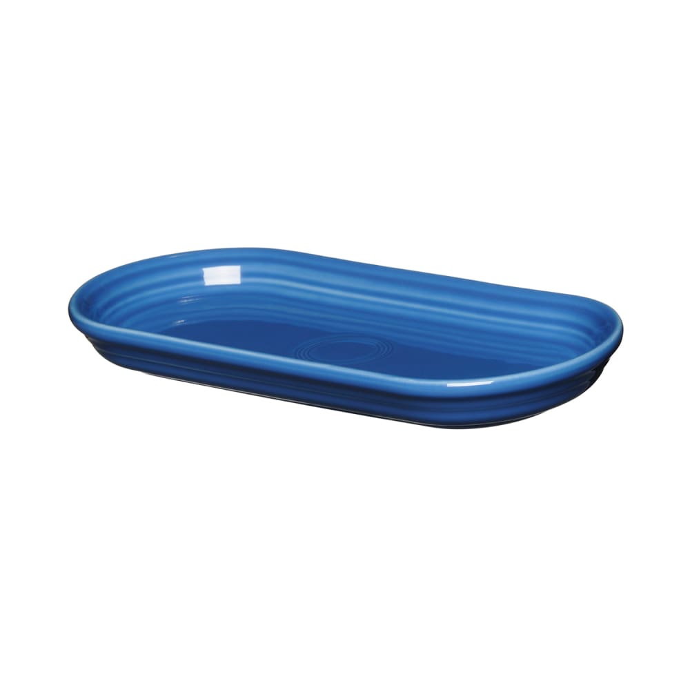 706-HL412337 Oblong Fiesta Bread Tray - 12" x 5 3/4", China, Lapis