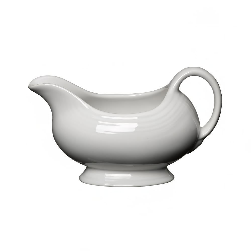 706-HL486100 18 1/2 oz Fiesta Sauce Boat - China, White