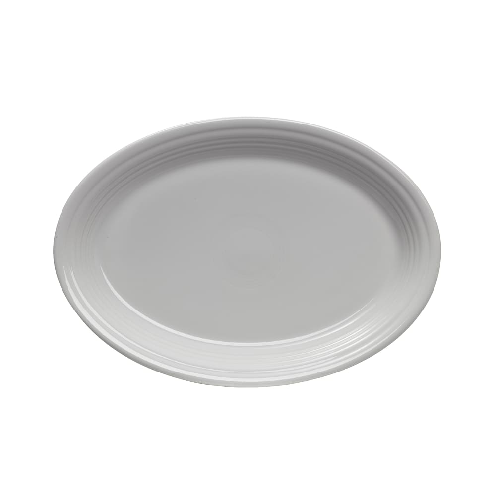 706-HL456100 9 5/8" x 6 7/8" Oval Fiesta Platter -  China, White