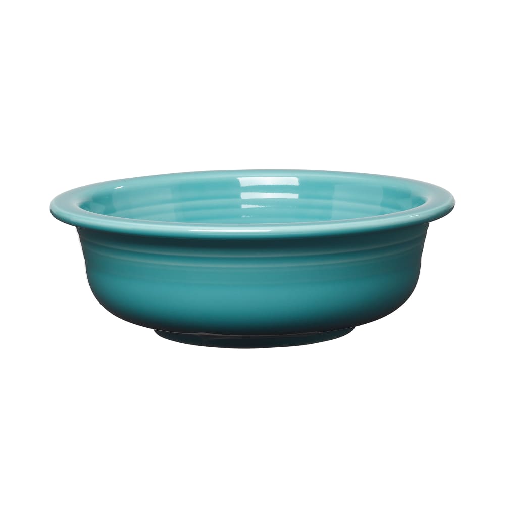 706-HL471107 40 oz Round Fiesta Bowl - China, Turquoise