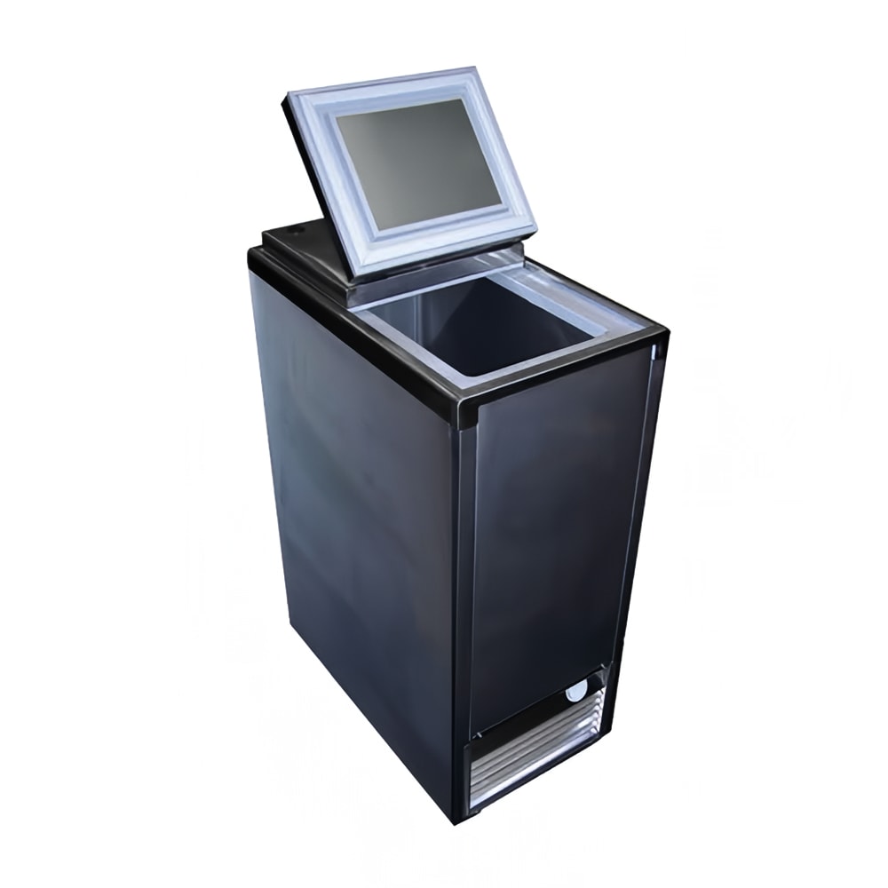 864-FT4 25 3/8" Stand Alone Ice Cream Freezer w/ 4 Tub Capacity, 115v