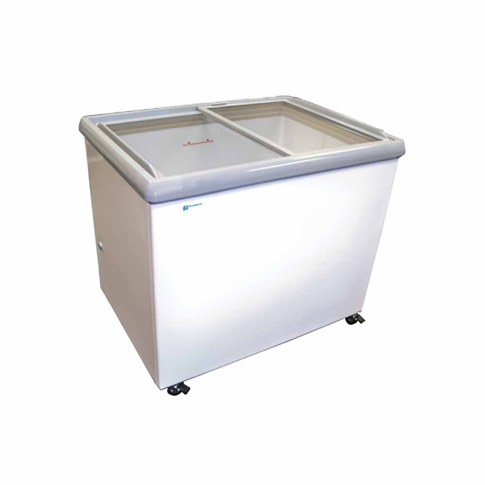 864-SPOT6HC 44 1/4" Dual Temperature Ice Cream Freezer - White, 115v